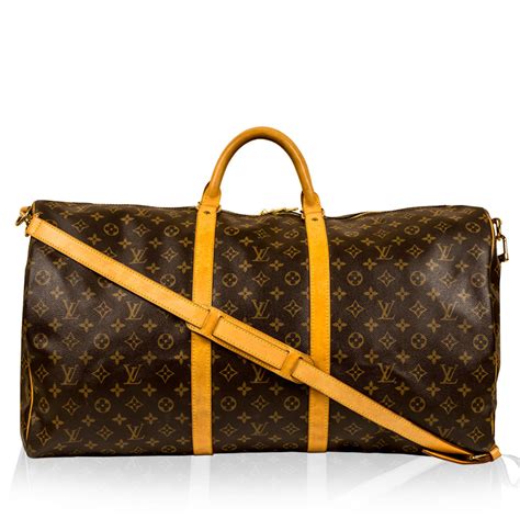 louis vuitton pvc monogram keepall|louis vuitton keepall 55 bandouliere.